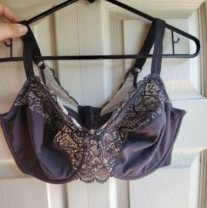 Black Lace Detailed Bra